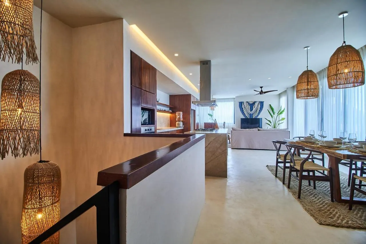 Bohochic Penthouse 3Bdr X Pool X Jungle Views Daire Tulum