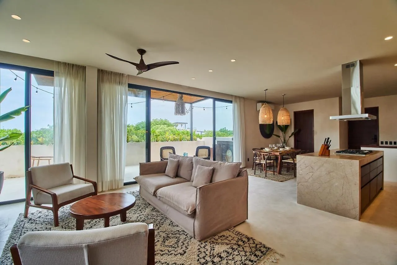 Bohochic Penthouse 3Bdr X Pool X Jungle Views Daire Tulum