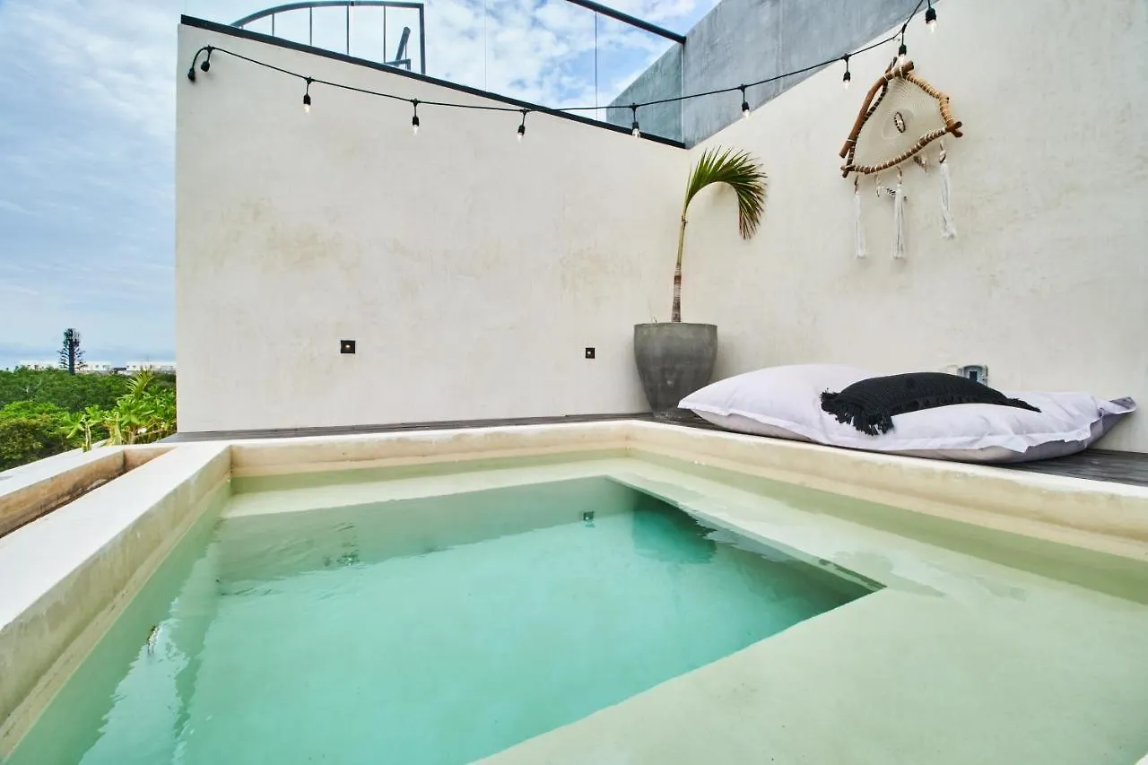 Bohochic Penthouse 3Bdr X Pool X Jungle Views Daire Tulum